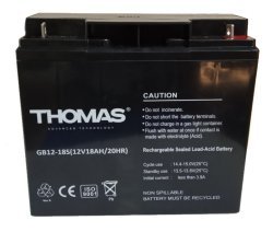 Аккумулятор 12,0 В 18,0 Ач Thomas GB 12-18S