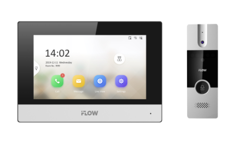 Комплект гибридной видеодомофонии iFLOW F-VI-5342H